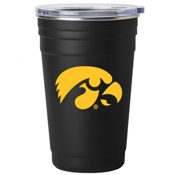 Iowa Hawkeyes 22 oz Stainless Cup
