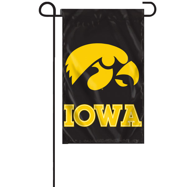 Iowa Hawkeyes Mini Garden Flag