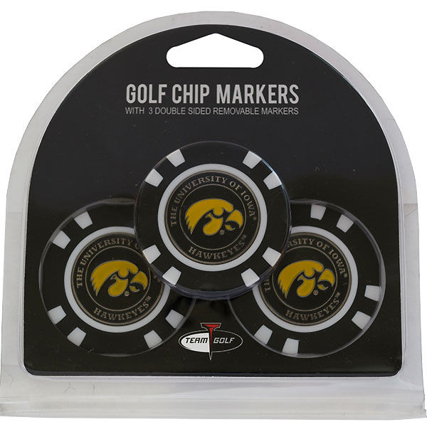 Iowa Hawkeyes Golf Poker Chip Marker