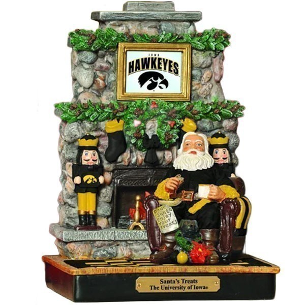 Iowa Hawkeyes Santa Treats