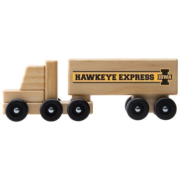 Iowa Hawkeyes Wooden Semi Truck