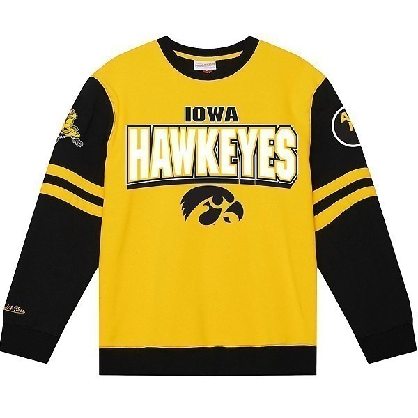Iowa Hawkeyes All Over Crew Sweat