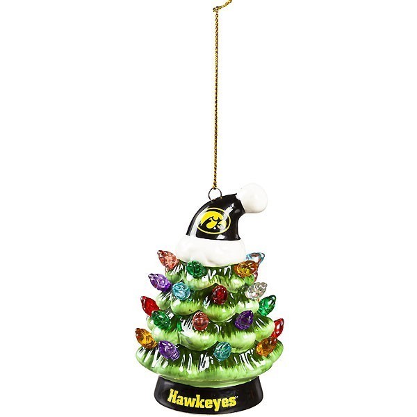 Iowa Hawkeyes Tree Ornament