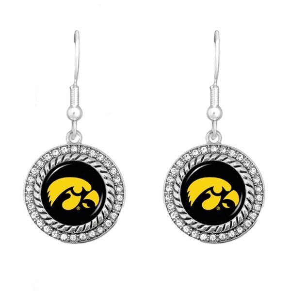 Iowa Hawkeyes Allie Earrings