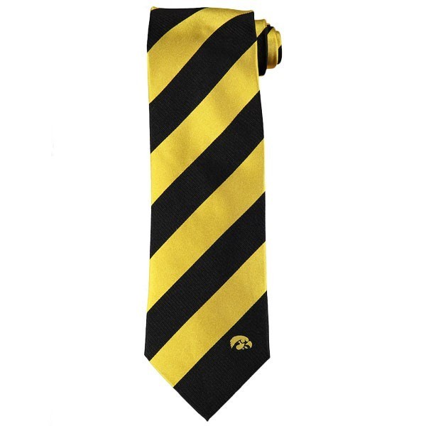 Iowa Hawkeyes Regiment Necktie