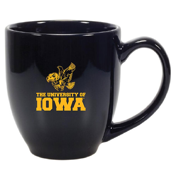 Iowa Hawkeyes Bistro Mug