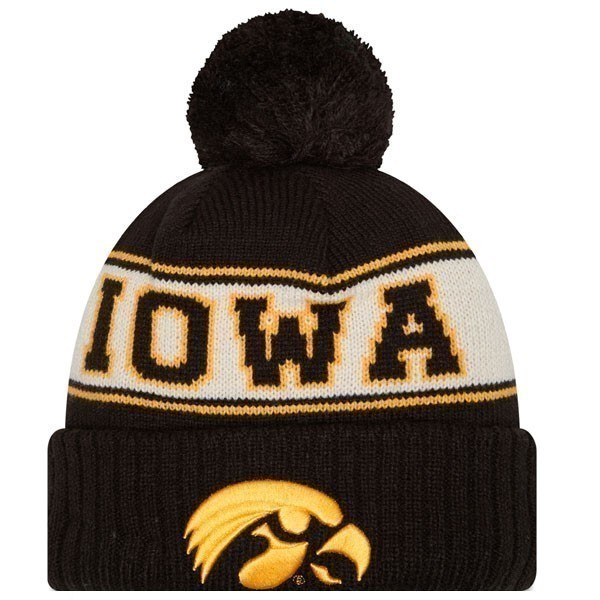 Iowa Hawkeyes Retro Stocking Hat