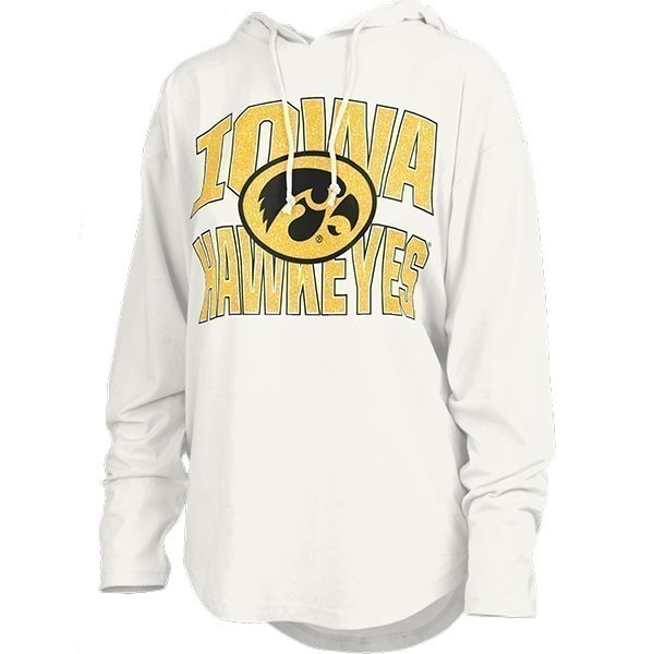 Iowa Hawkeyes Women's Maxima Glitter Irvine Hood