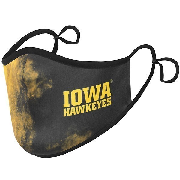 Iowa Hawkeyes Adult Split Mask