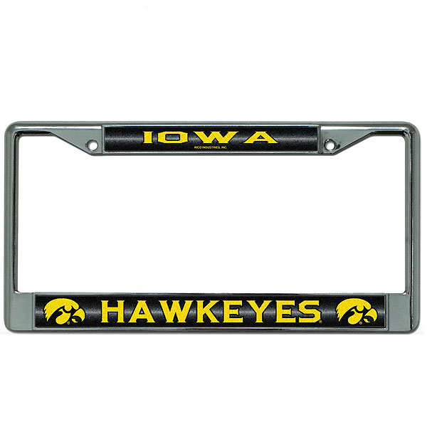 Iowa Hawkeyes Auto Frame Bling