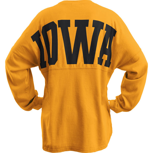 Iowa Hawkeyes Women's Big Time Sweeper Tee