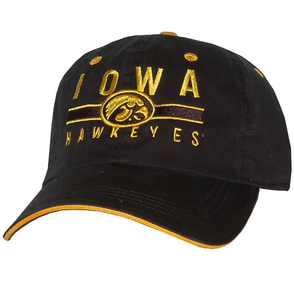 Iowa Hawkeyes Black Cap