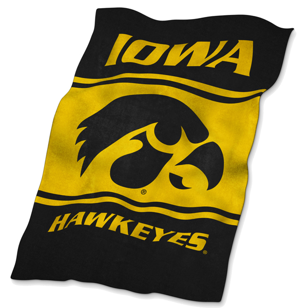 Iowa Hawkeyes Ultra Soft Throw Blanket