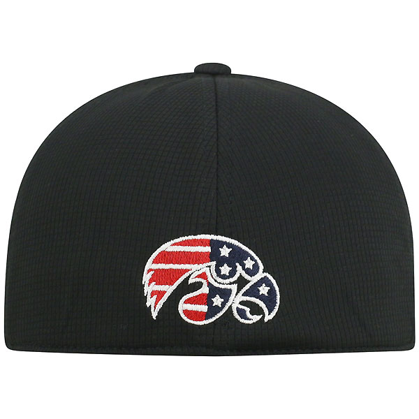 Iowa Hawkeyes "I" Logo Patriotic Hat