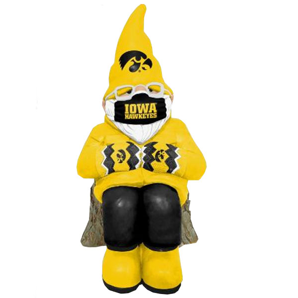 Iowa Hawkeyes Bundle Up Gnome
