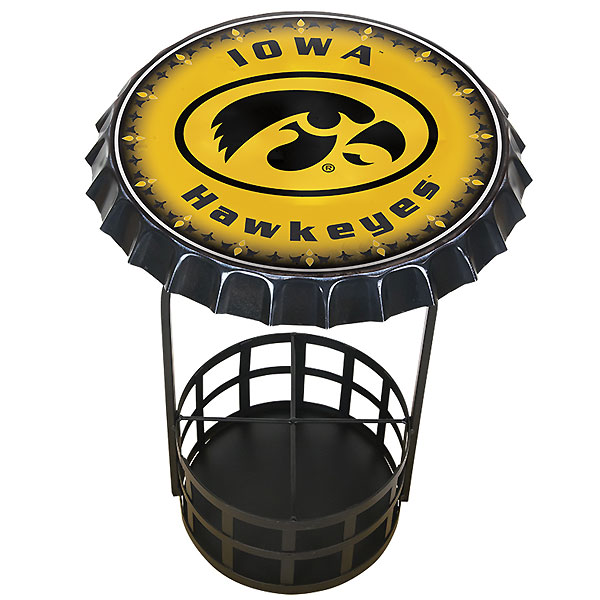 Iowa Hawkeyes Basket Table