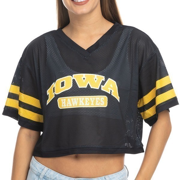 Iowa Hawkeyes Women's Mesh Jersey Tee