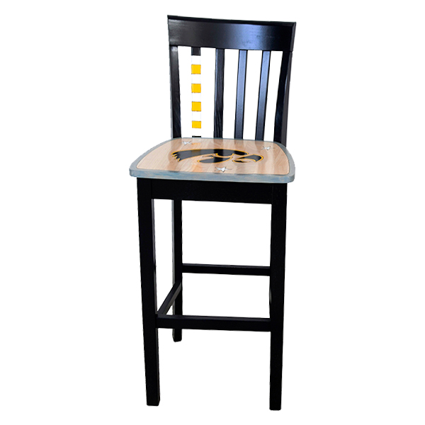 Iowa Hawkeyes Custom Art Chair