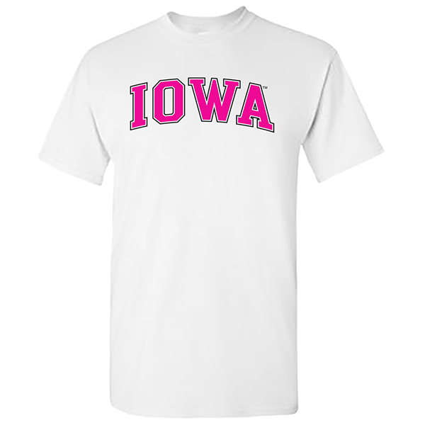 Iowa Hawkeyes Bold Arch Logo Fashion Tee