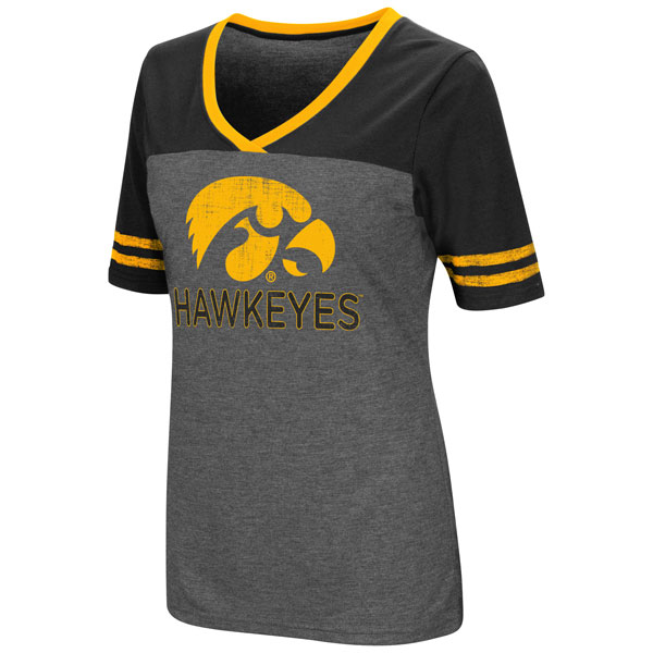 Iowa Hawkeyes Women's McTwist Jersey Tee