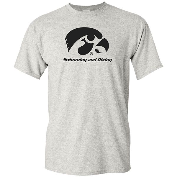 Iowa Hawkeyes Swimming and Diving Tee