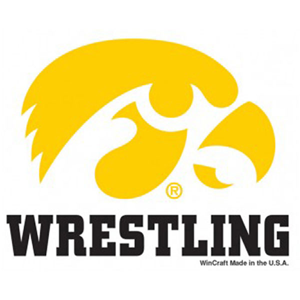 Iowa Hawkeyes Wrestling Decal