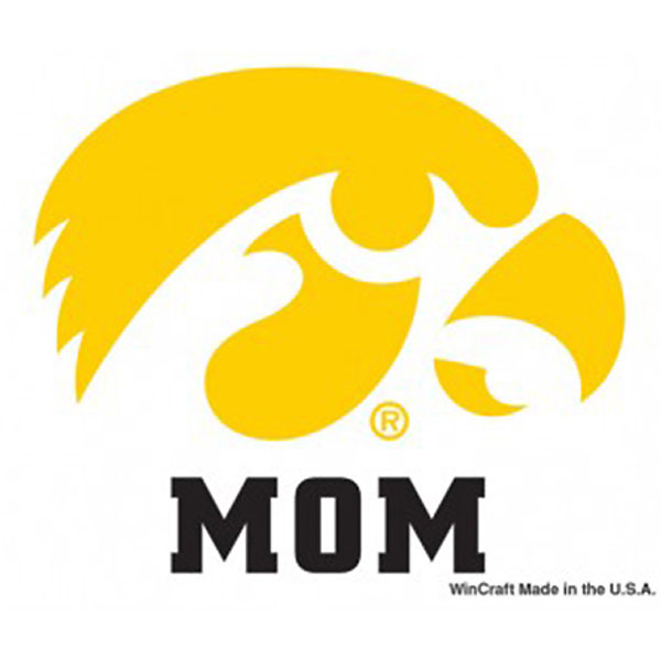 Iowa Hawkeyes Mom Decal