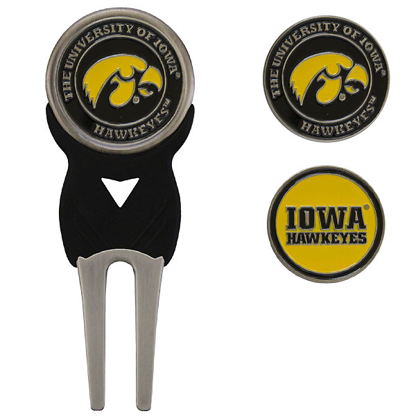 Iowa Hawkeyes Divot Tool Pack