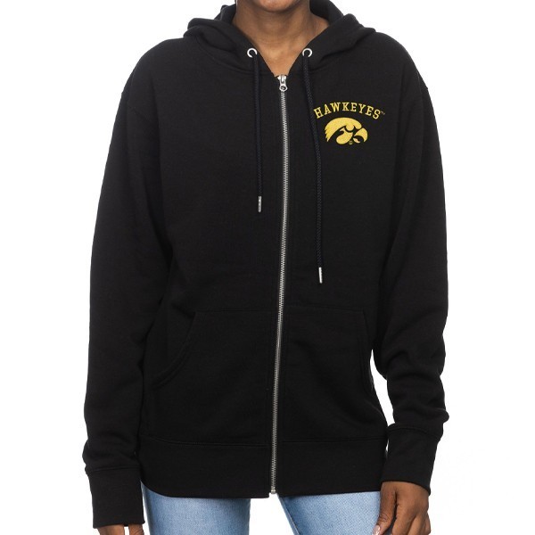Iowa Hawkeyes Women's Sport Full Zip Hoodie