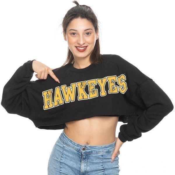 Iowa Hawkeyes Women's Uber Crop Top