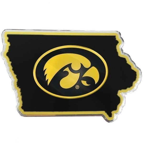 Iowa Hawkeyes State Emblem