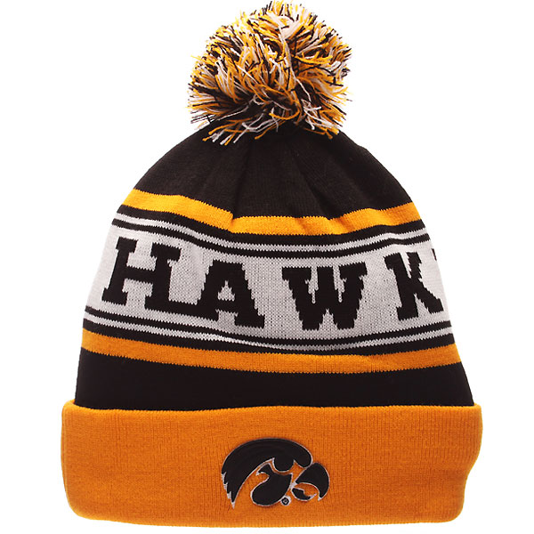 Iowa Hawkeyes Finish Line Knit Hat