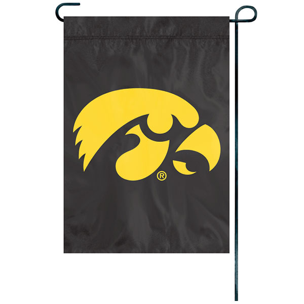 Iowa Hawkeyes Bold Logo Garden Flag