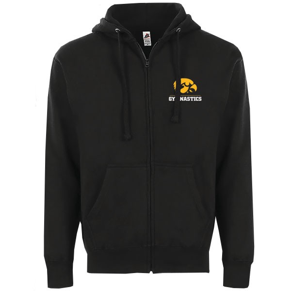 Iowa Hawkeyes Gymnastics Full Zip Hoodie