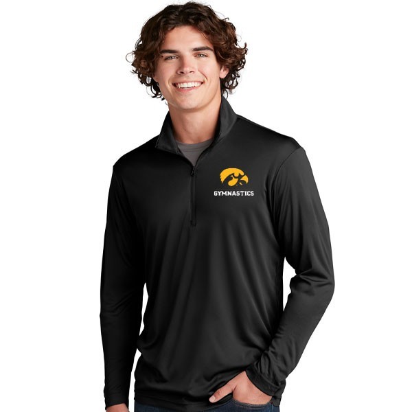 Iowa Hawkeyes Gymnastics 1/4 Zip Performance Pullover
