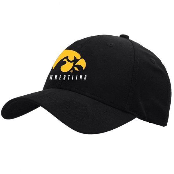 Iowa Hawkeyes Wrestling Fitted Performance Hat