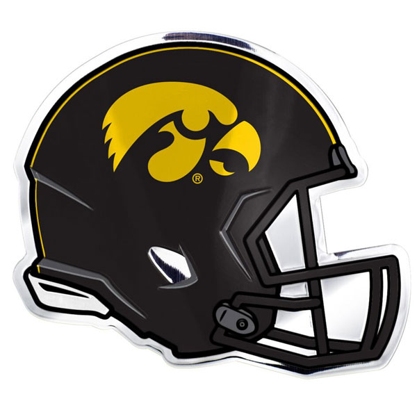 Iowa Hawkeyes Helmet Auto Emblem