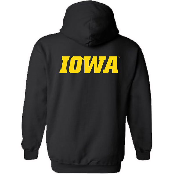 Iowa Hawkeyes Wrestling Black Hoodie