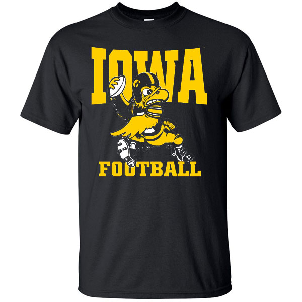 Iowa Hawkeyes Football Tee