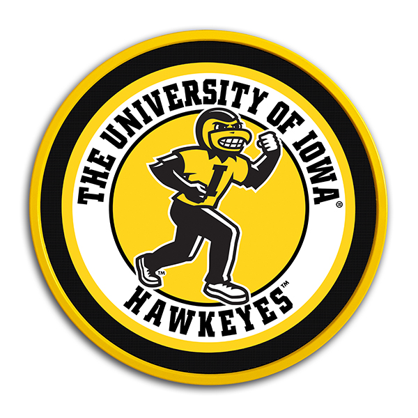 Iowa Hawkeyes Mascot Herky Sign