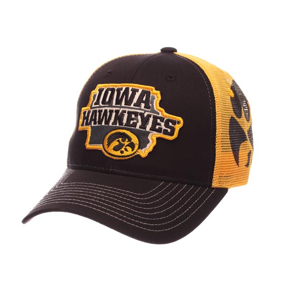 Iowa Hawkeyes Interstate Adjustable Hat