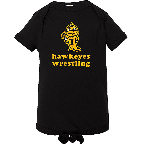 Iowa Hawkeyes Infant Wrestling Onsie