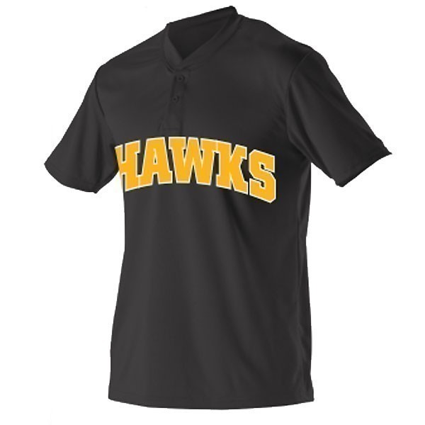 Iowa Hawkeyes Baseball Black Jersey