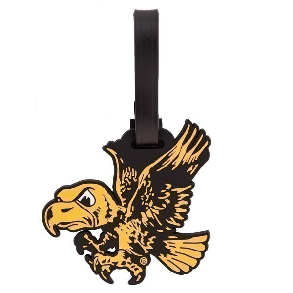 Iowa Hawkeyes Vintage Luggage Tag