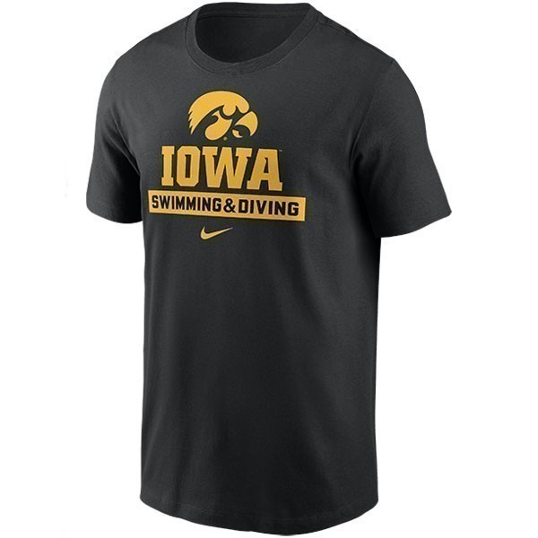 Iowa Hawkeyes Nike Swim & Dive Tee