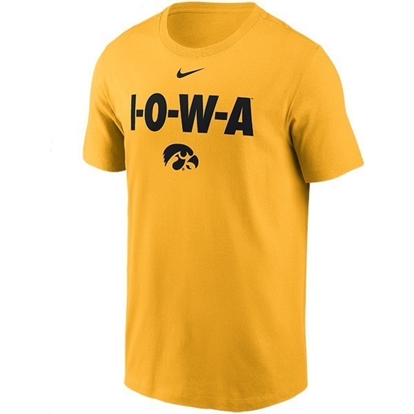 Iowa Hawkeyes Local Cotton Ultimate Chant Tee