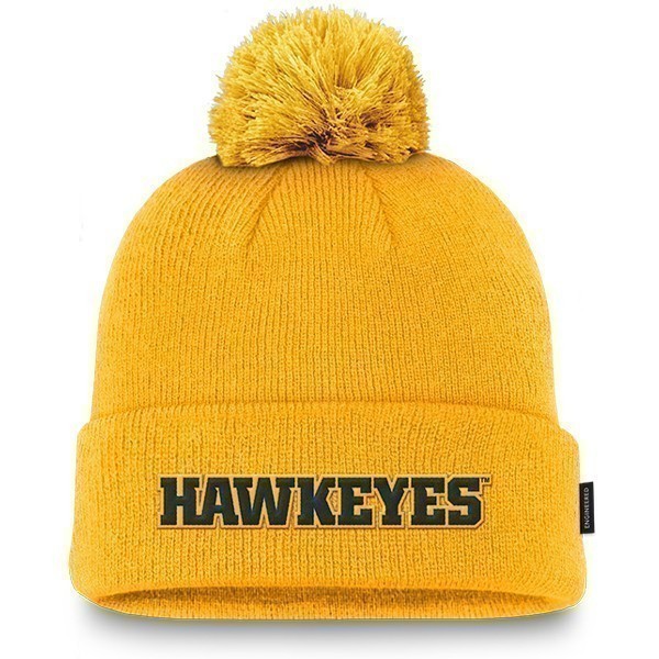 Iowa Hawkeyes Peak Solid Beanie