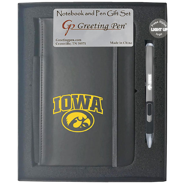 Iowa Hawkeyes Notebook Gift Set