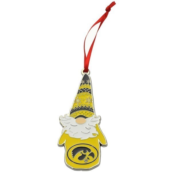 Iowa Hawkeyes Gnome Ornament