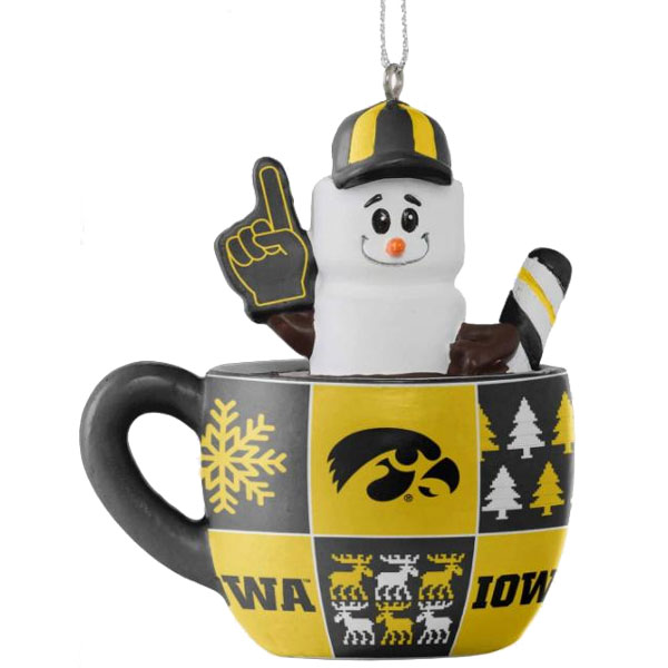 Iowa Hawkeyes Smore Mug Ornament
